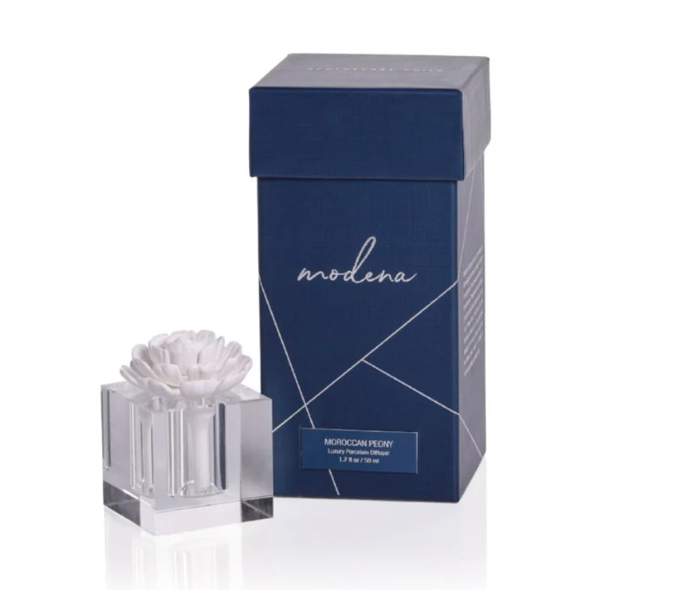Modena Porcelain Flower Diffuser - Small