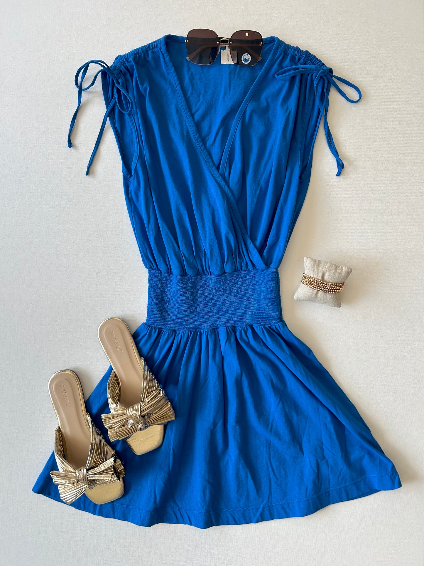 Bluejay Smocked Waist Dress