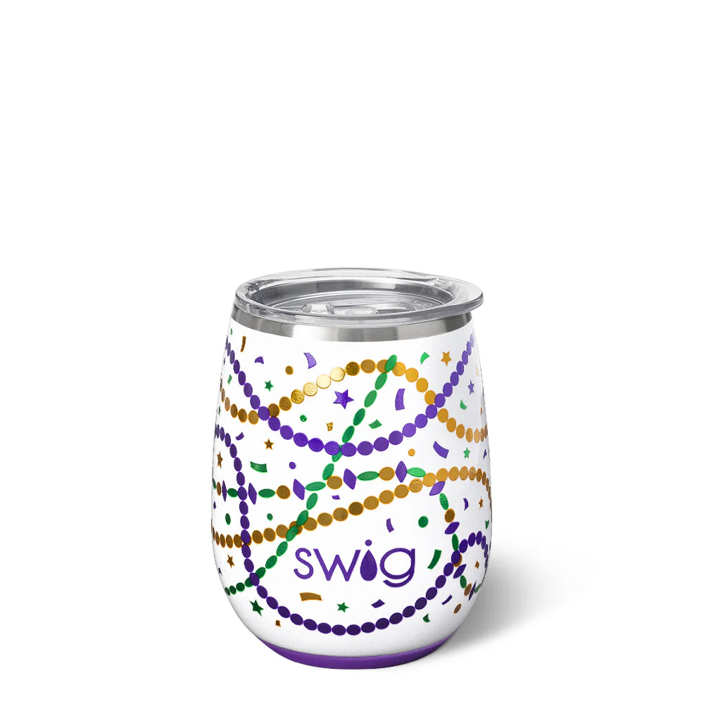 My Mardi Era Stemless Wine Cup