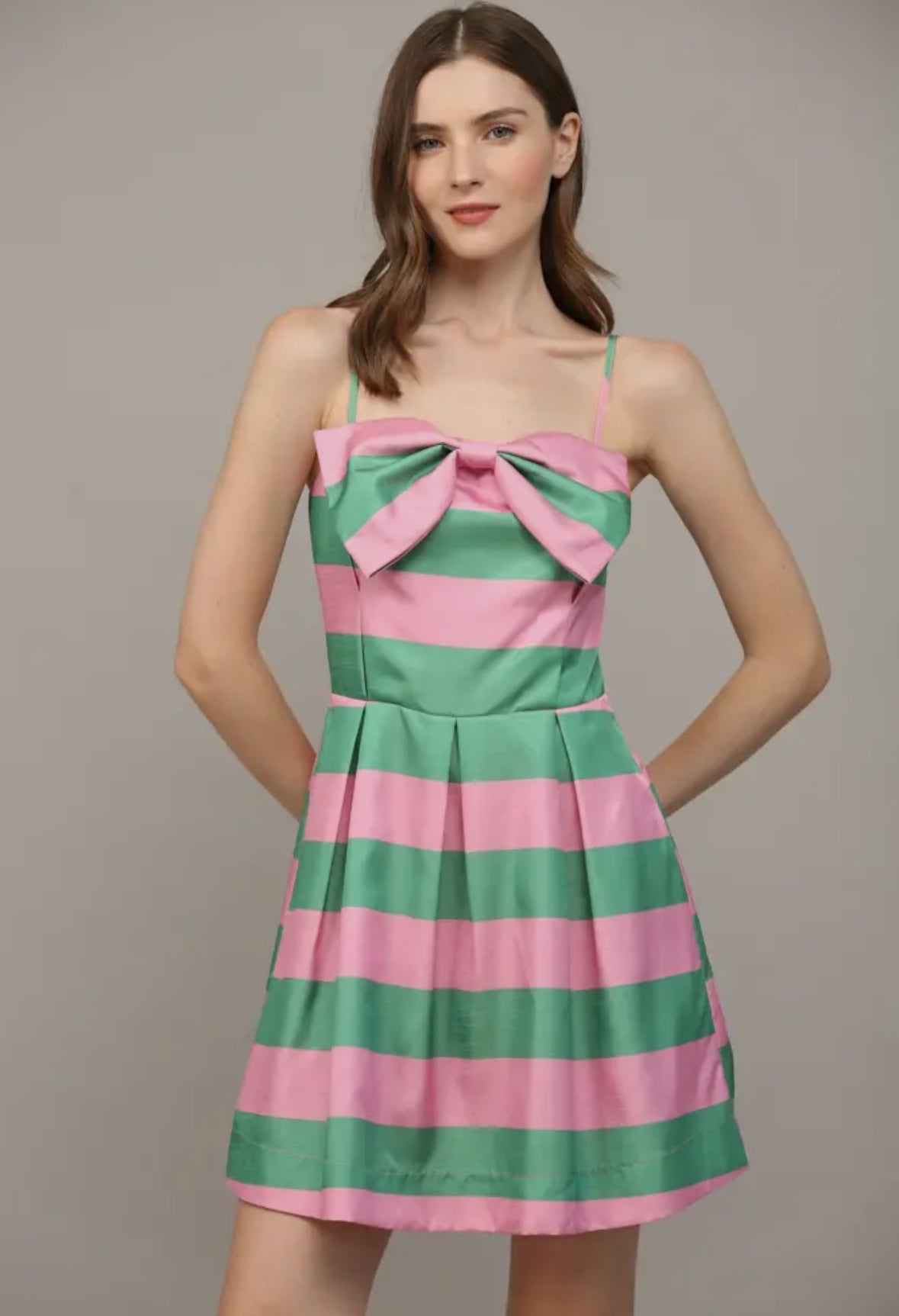 Clara Bow Striped Dress