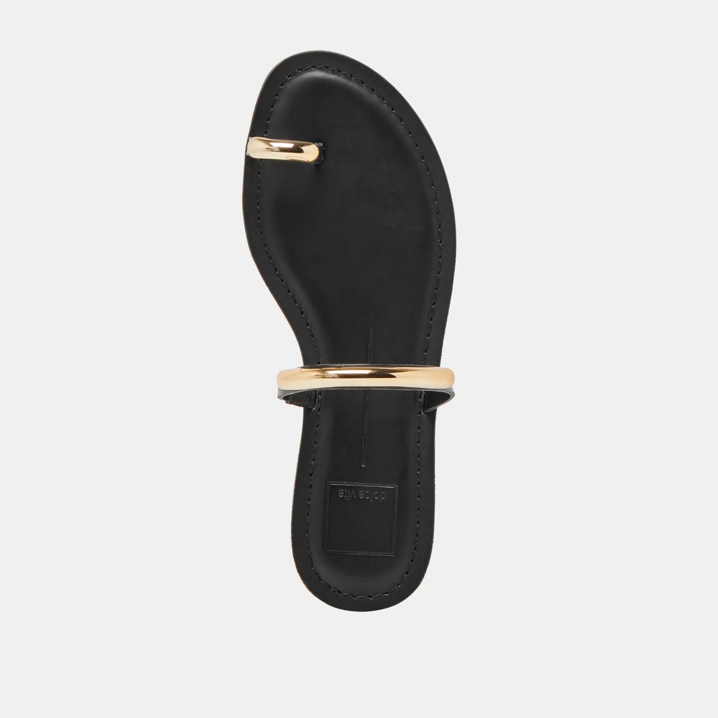 Wink Sandal in Black Leather