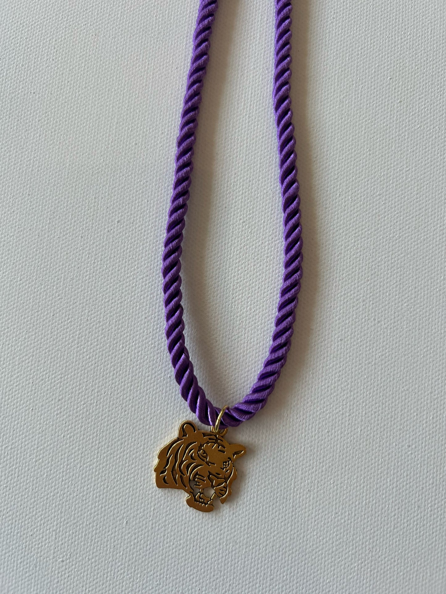 Cord Charm Necklace