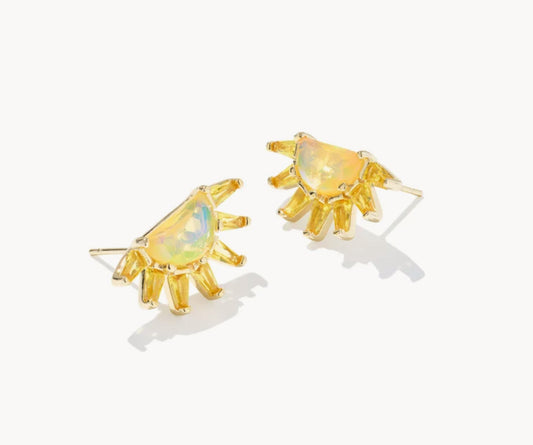 Samantha Sun Stud Earrings