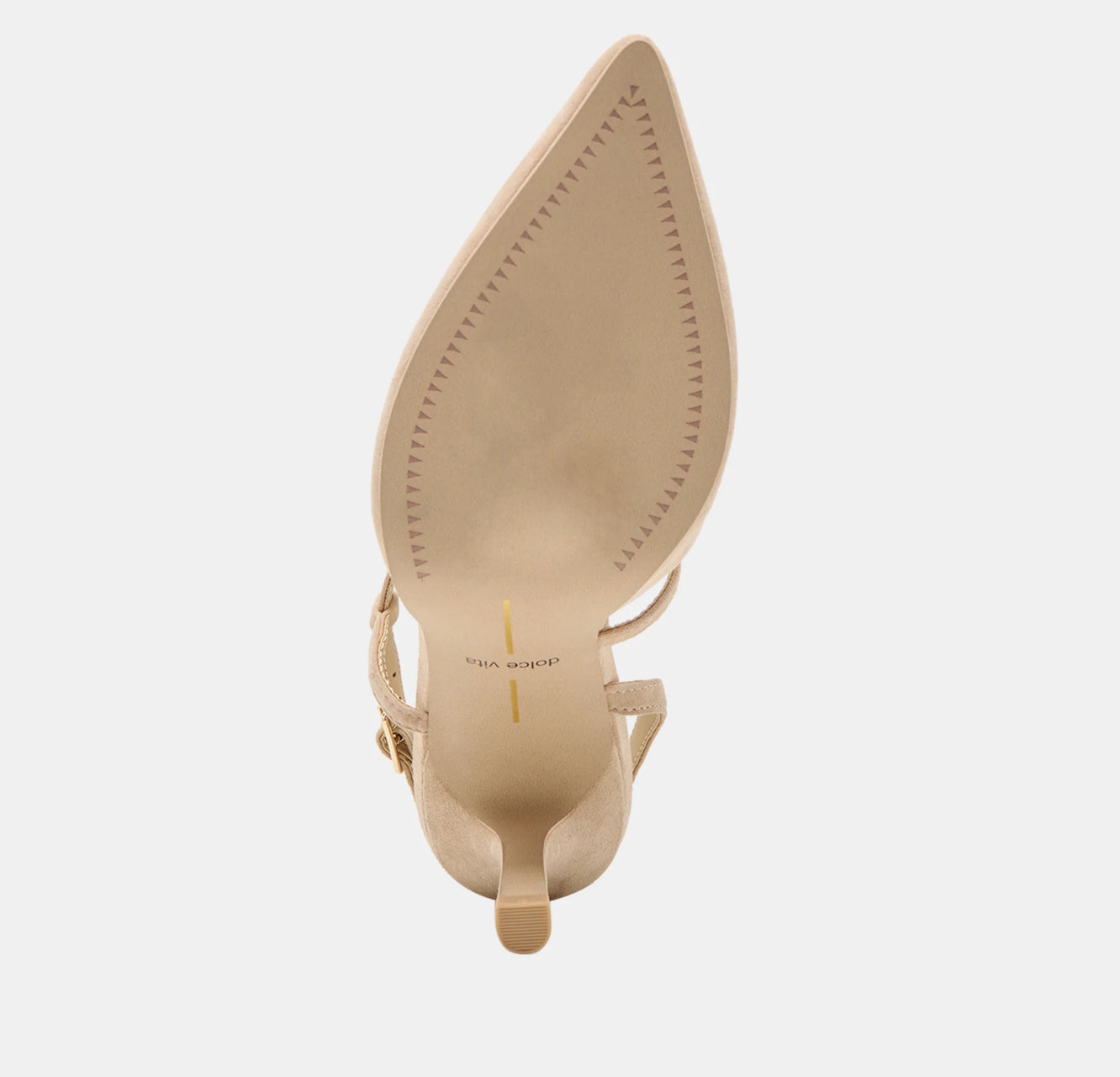 Kamra Heels In Camel Suede