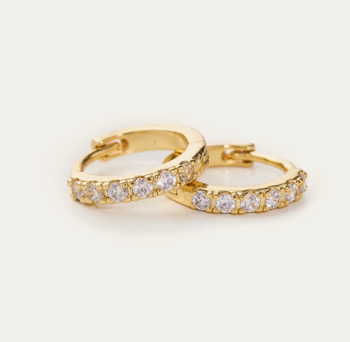 Gold Crystal Huggies