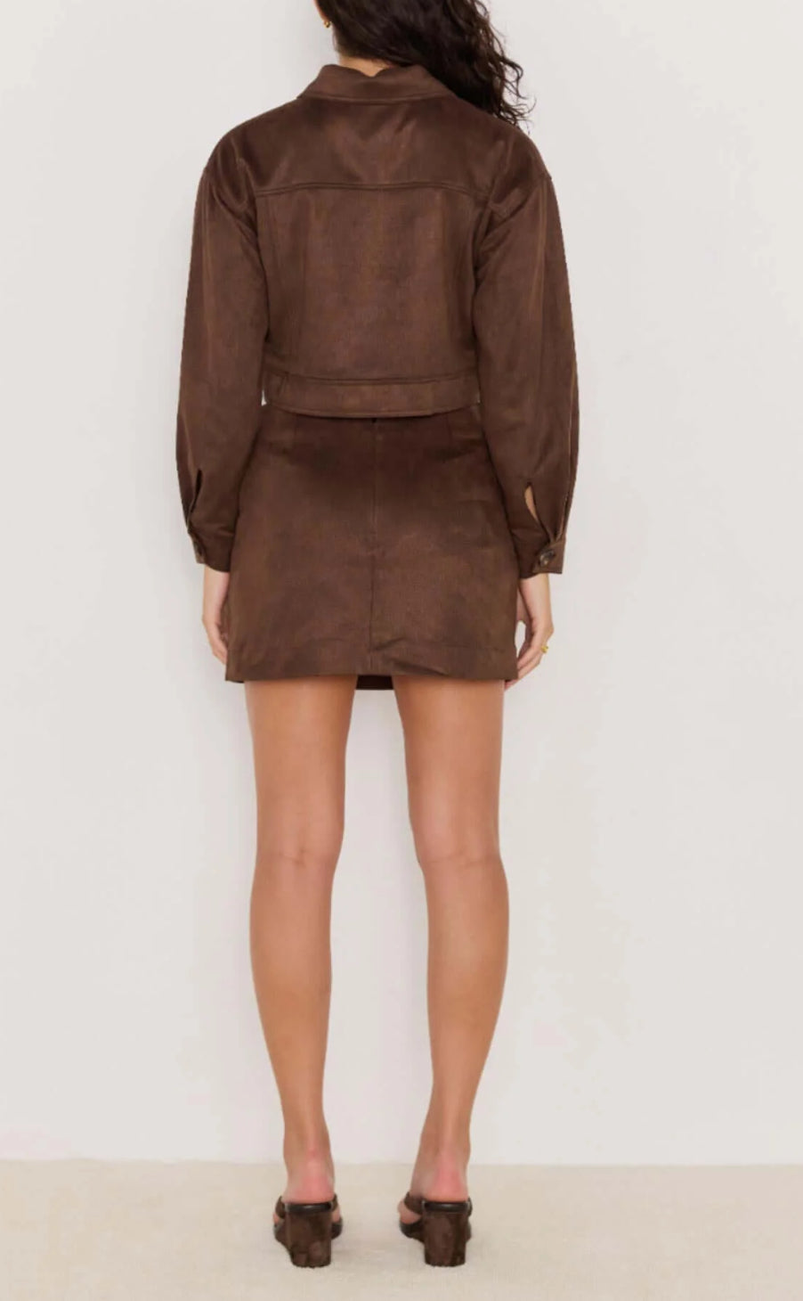 Aston Suede Mini Skirt