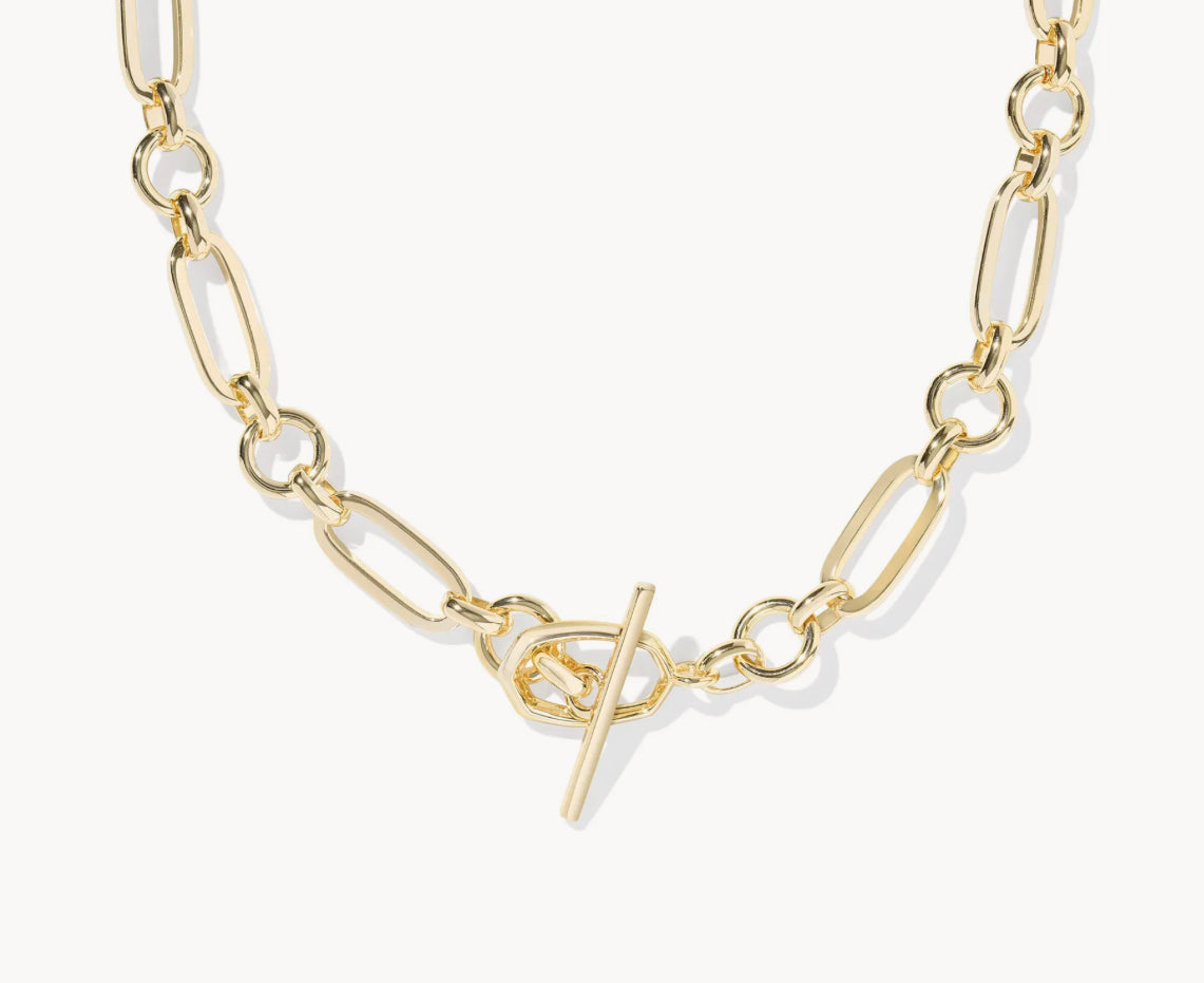 Sylvia Metal Link Chain Necklace