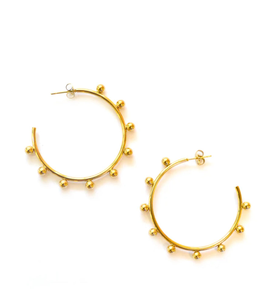 Rex Hoop Earrings