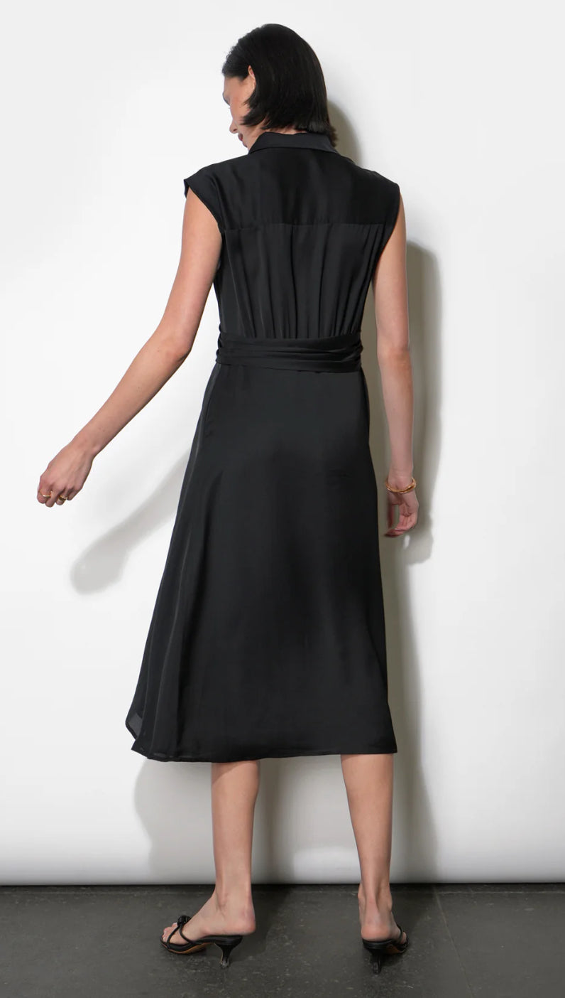 Xena Wrap Midi Dress