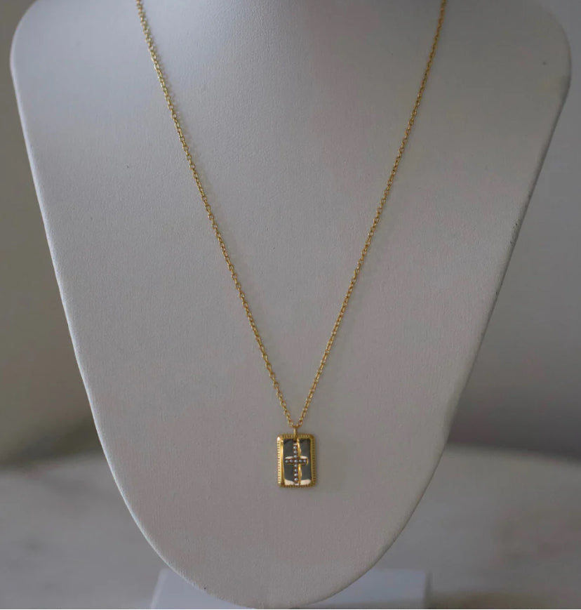 Haven Cross Necklace