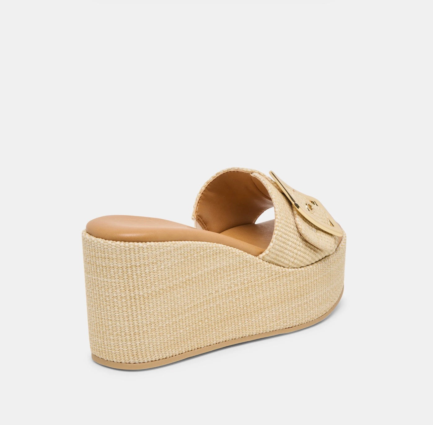 Jilian Wedges Light Natural Raffia