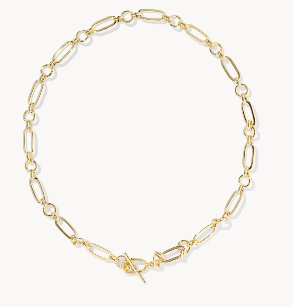 Sylvia Metal Link Chain Necklace