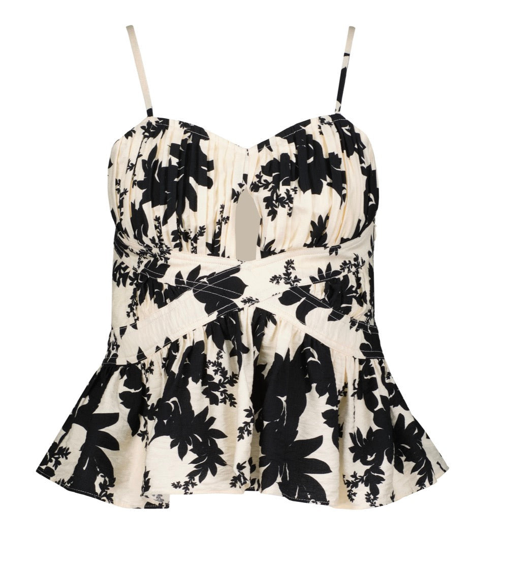 Athena Peplum Top