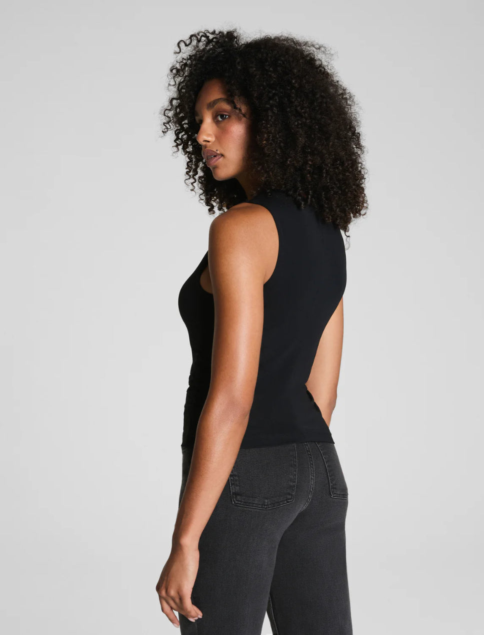 Sleek Jersey Ruched Tank