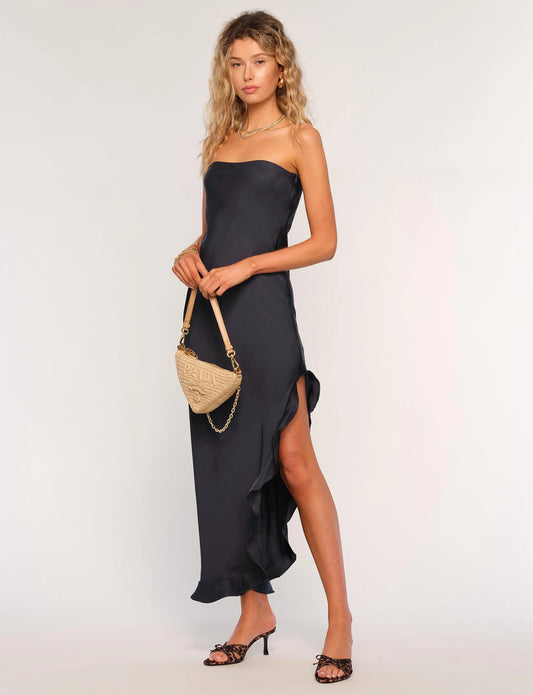 Arely Dress in Indigo