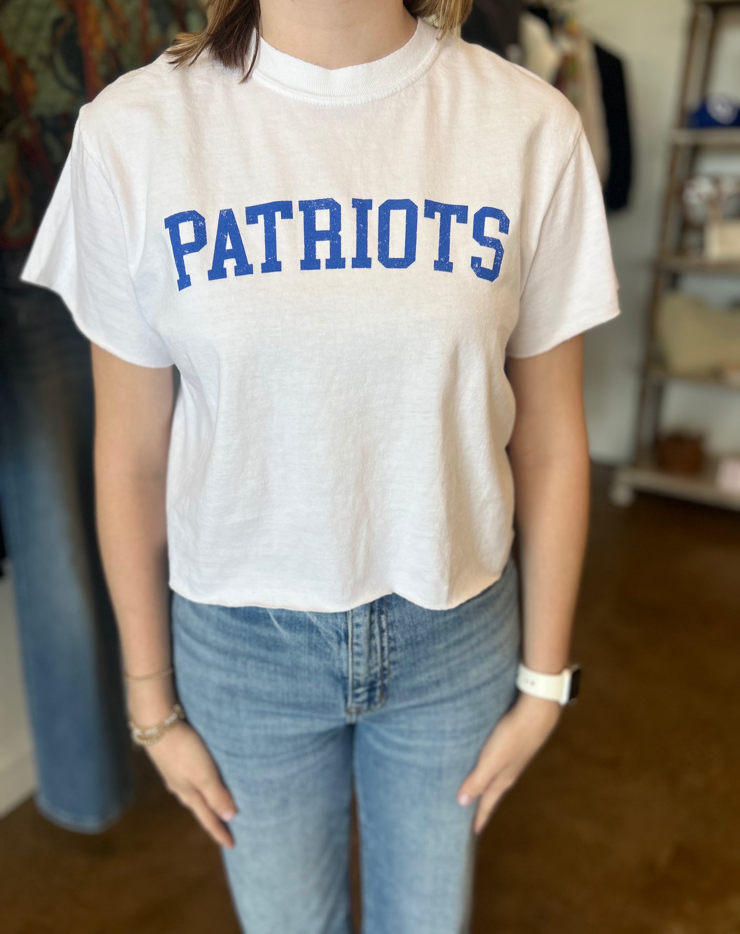 White Patriots Tee