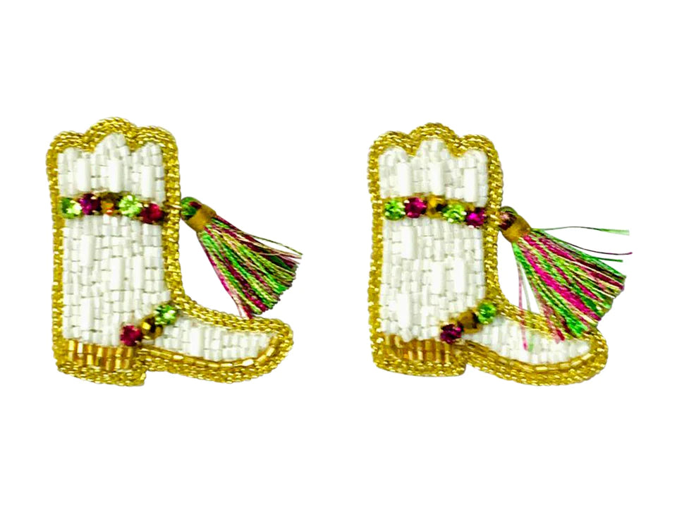 Marching Boot Stud Earrings