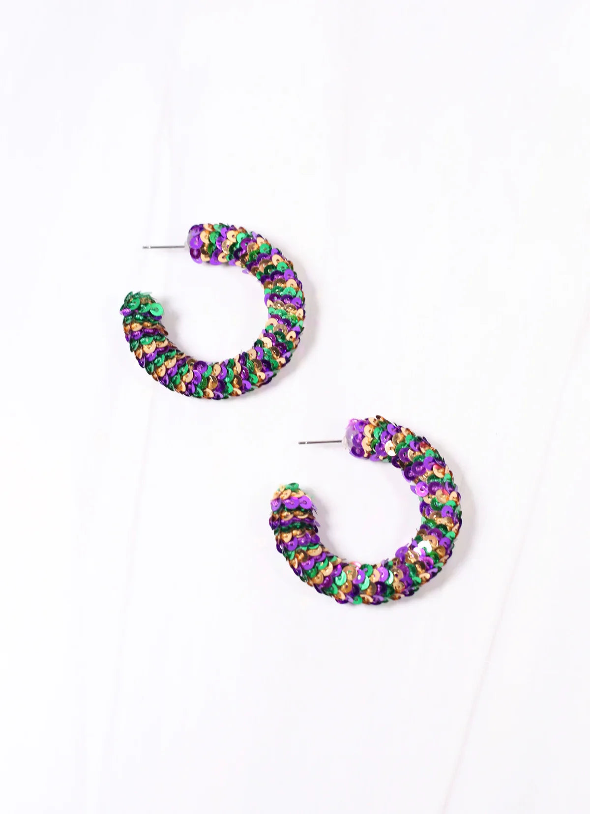 Mardi Gras Earrings