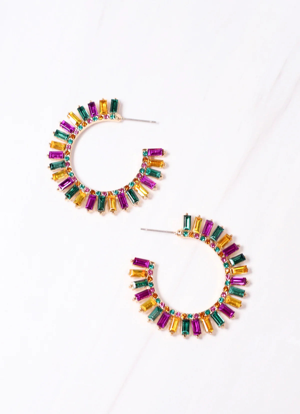 Mardi Gras Earrings