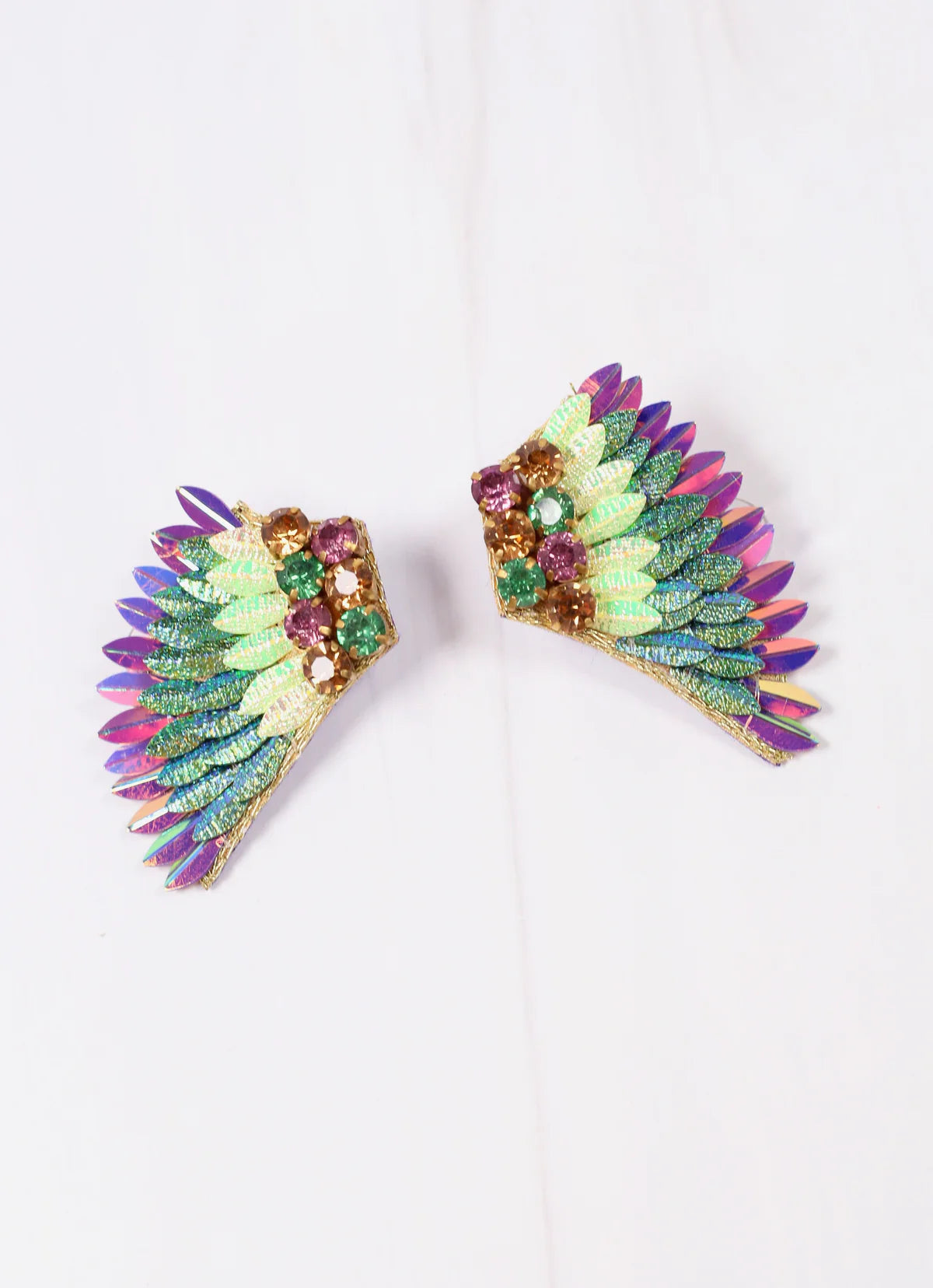 Mardi Gras Earrings