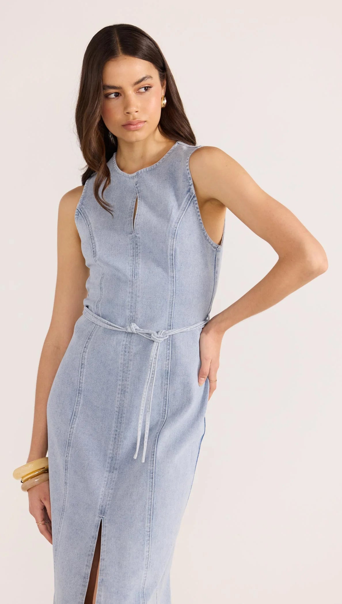 Oliver Denim Midi Dress