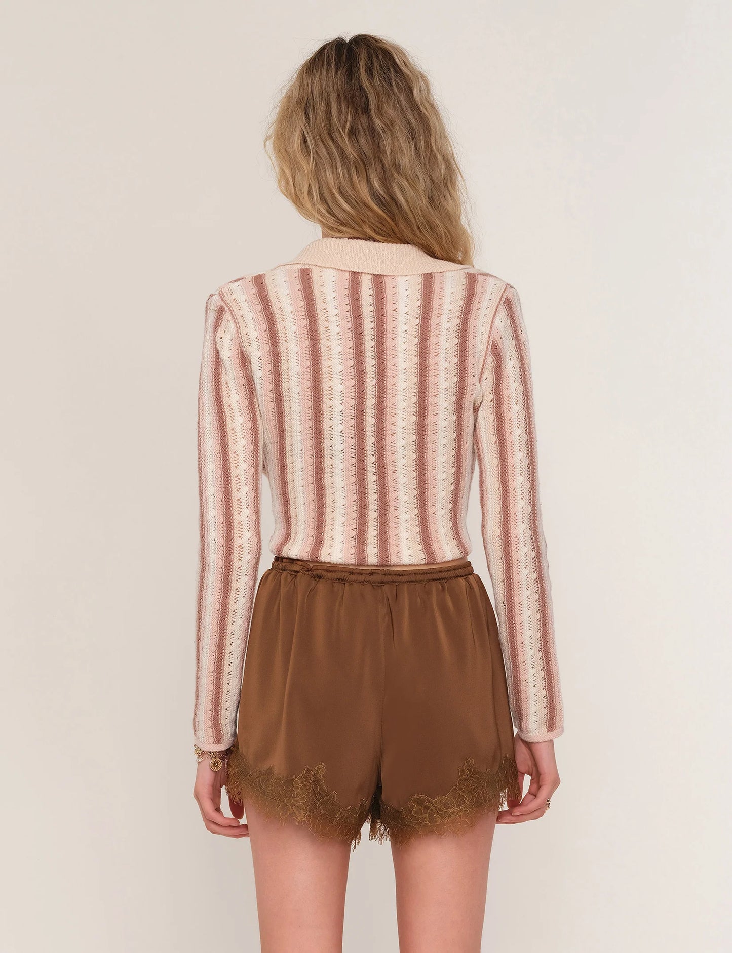 Annabella Shorts in Cafe