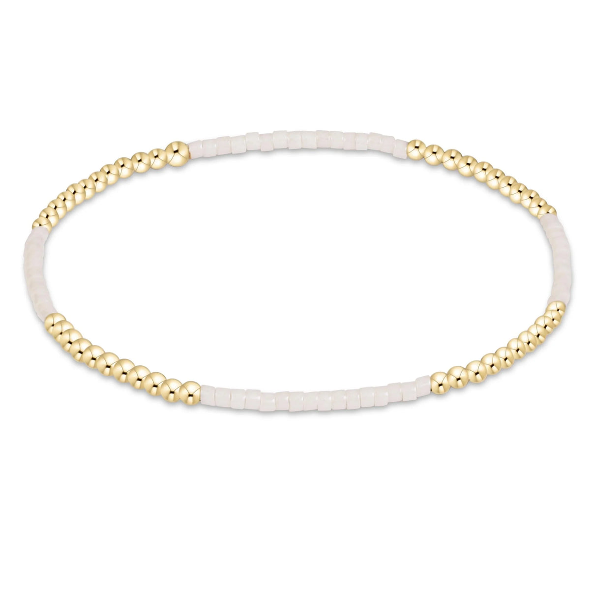hope blissful bracelet - milkshake - e.newton