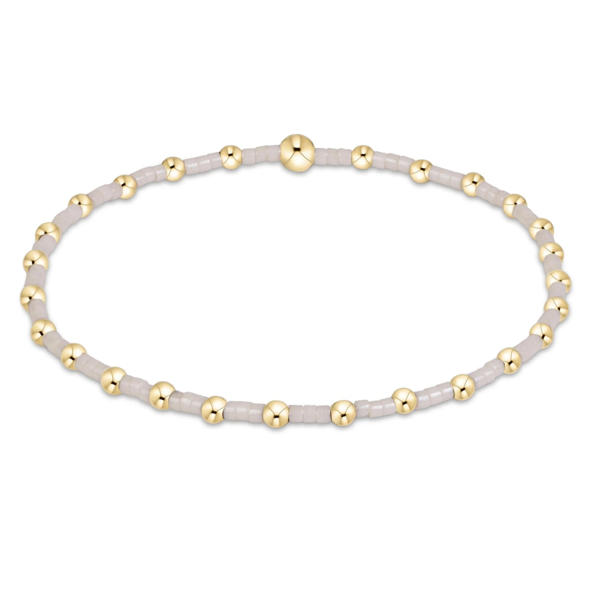 hope sincerity bracelet - milkshake - e.newton