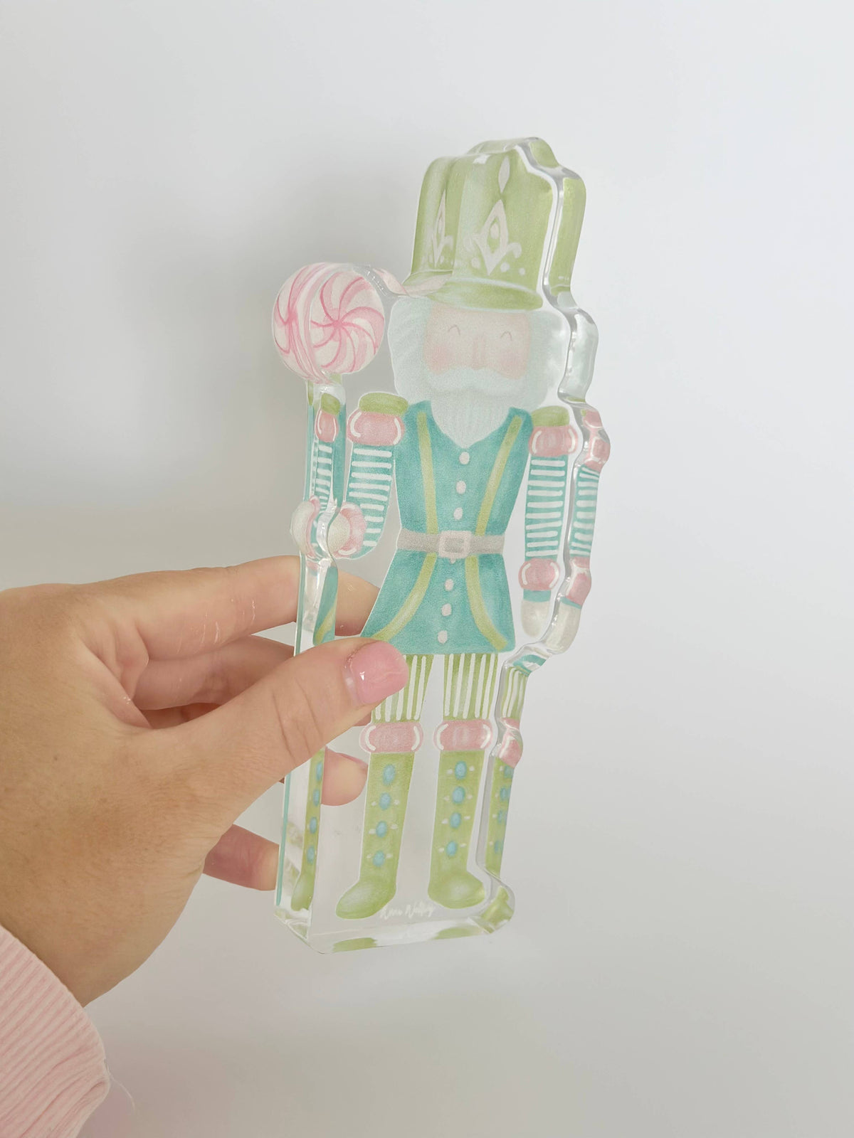 Acrylic Nutcracker - ornament, mini, large : Ornament