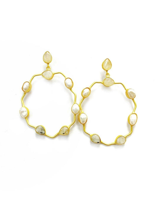 BOYKIN Handmade 3" Dangle Earrings
