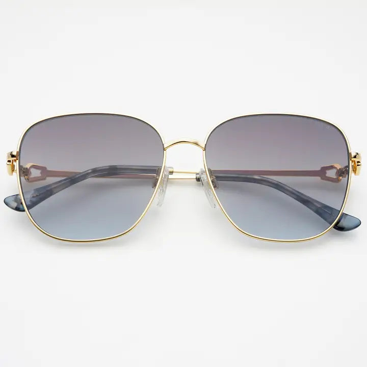 Lea Womens Round Sunglasses