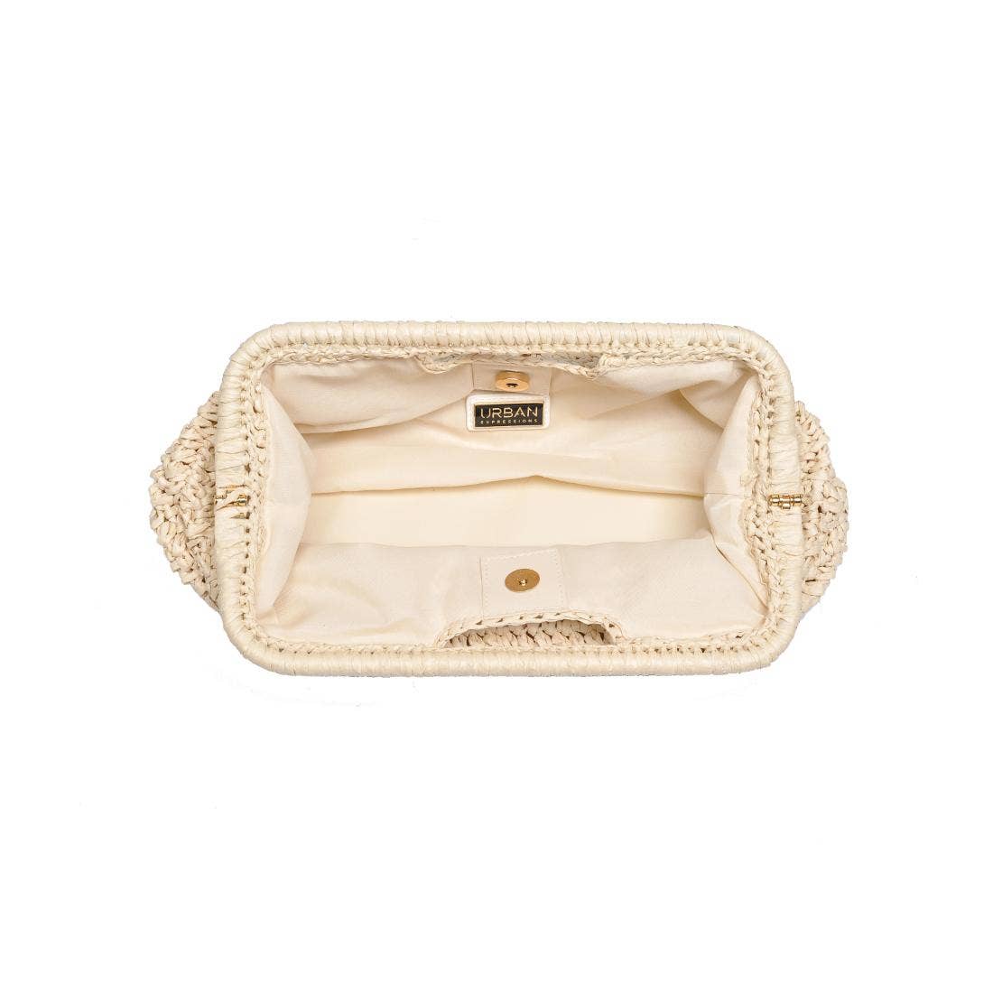 Lani Clutch: Ivory