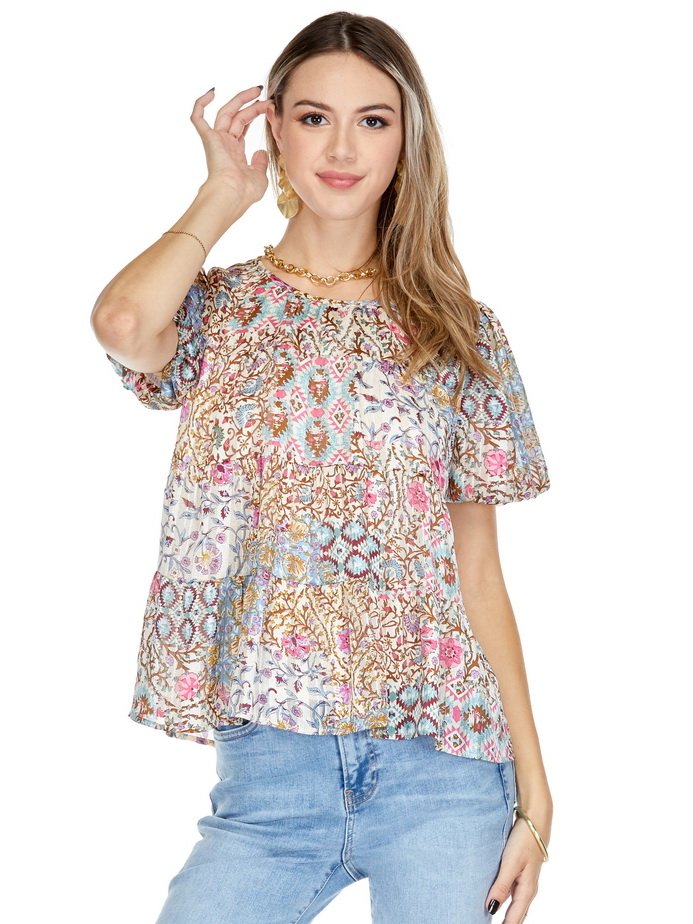 Budding Vines Blouse