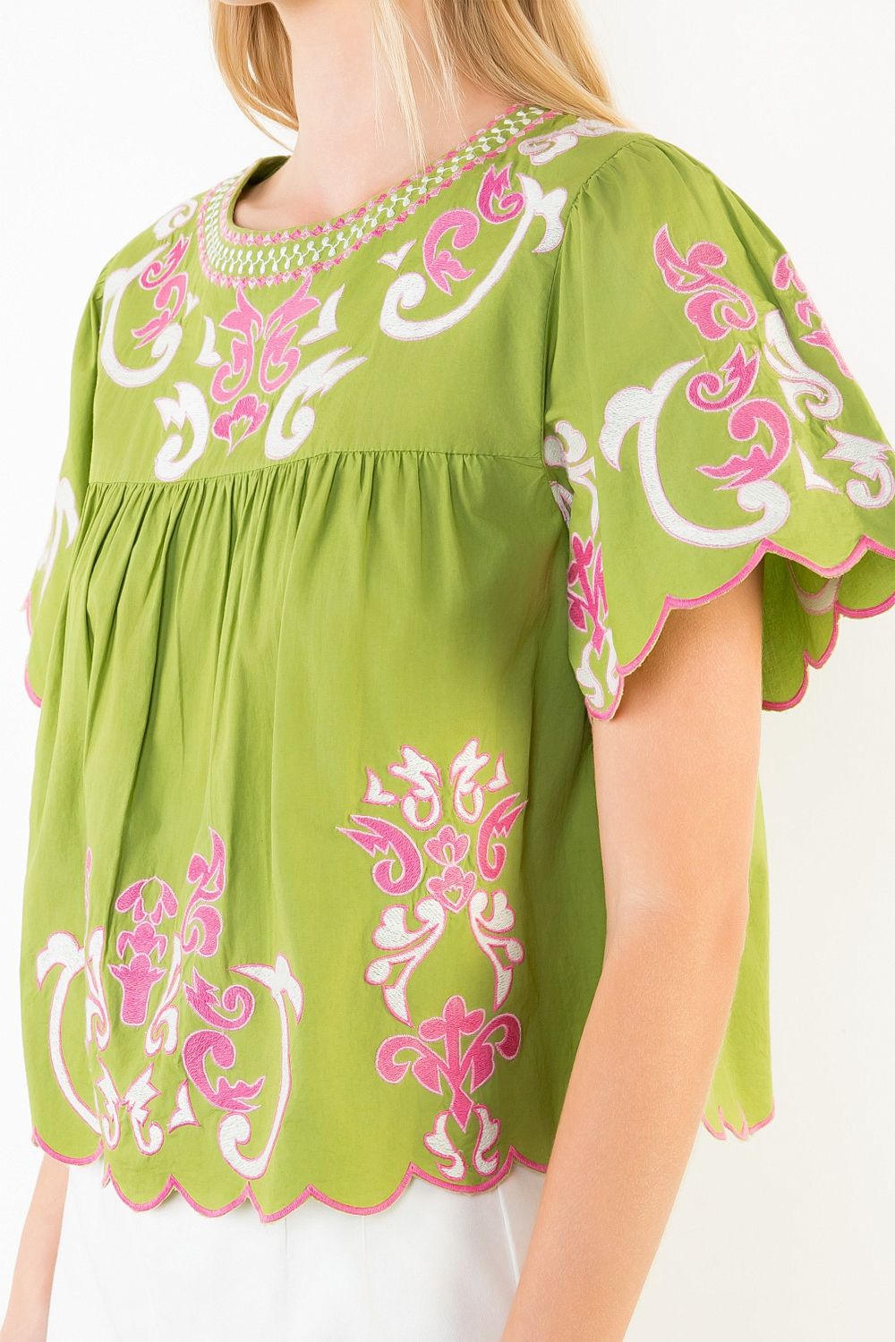 Lola Embroidered Blouse