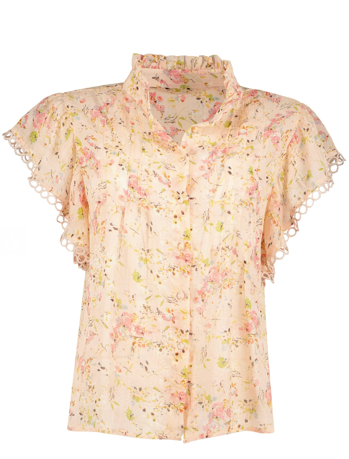 Gabrielle Flutter Sleeve Top