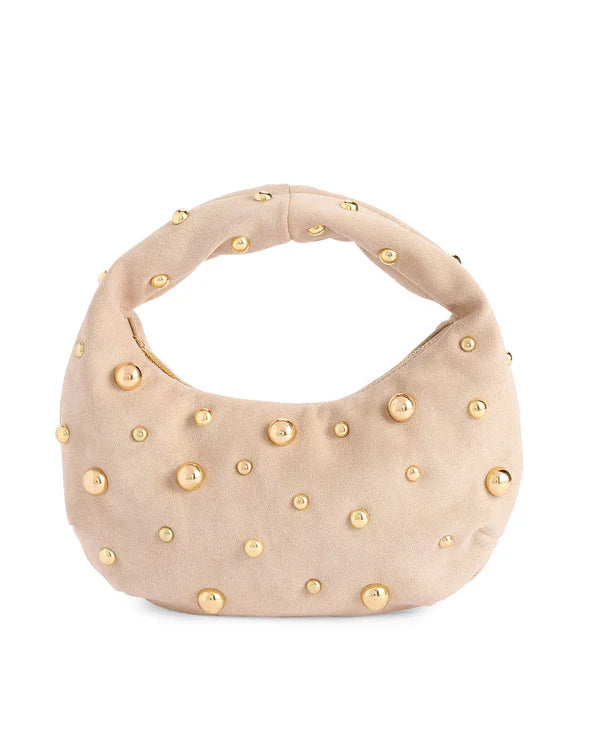 Sophia Top Handle Bag In Bone