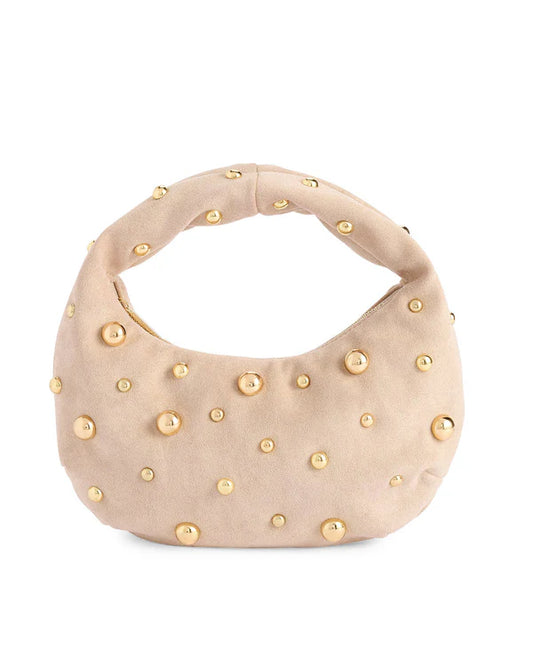 Sophia Top Handle Bag In Bone