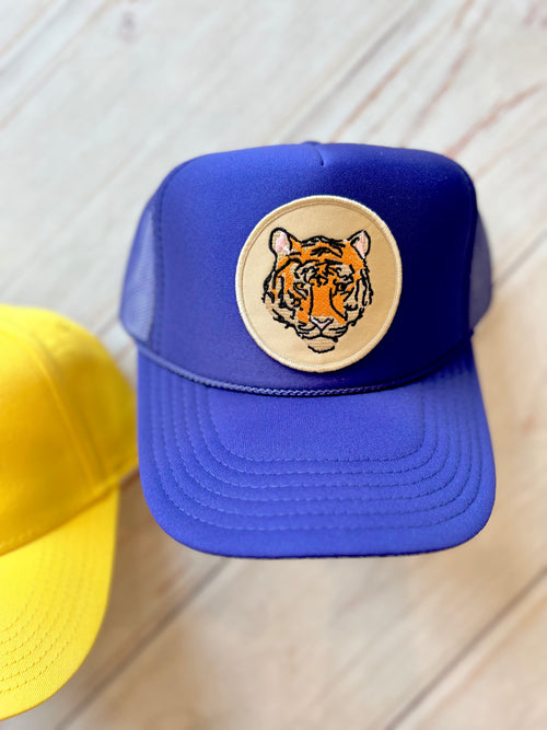 Tiger Patch Trucker Hat