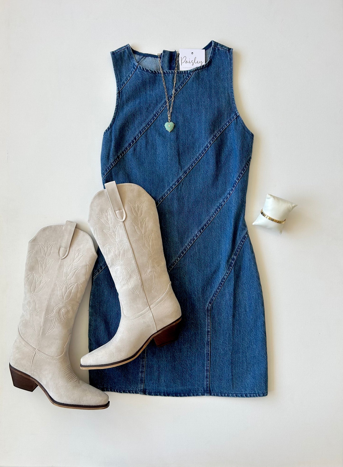 Fireside Denim Dress
