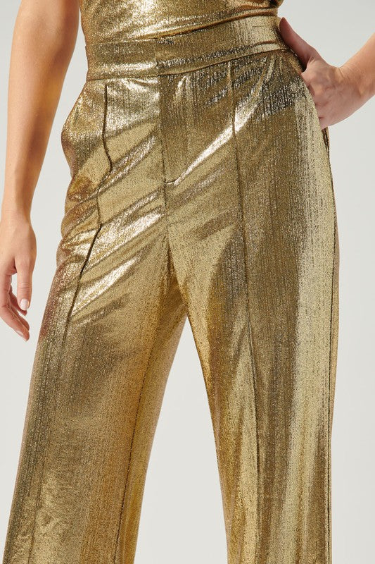 Liquid Gold Primadonna Wide Leg Pants