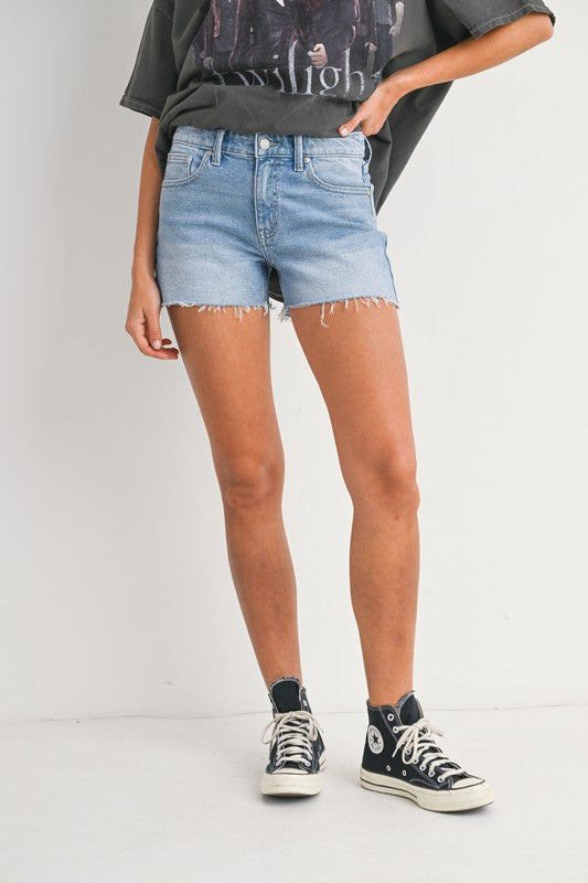 Jordan Mid Rise Cut Off Shorts