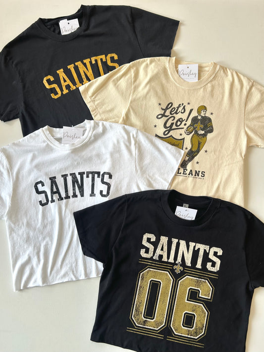 Saints #6 Boxy Tee