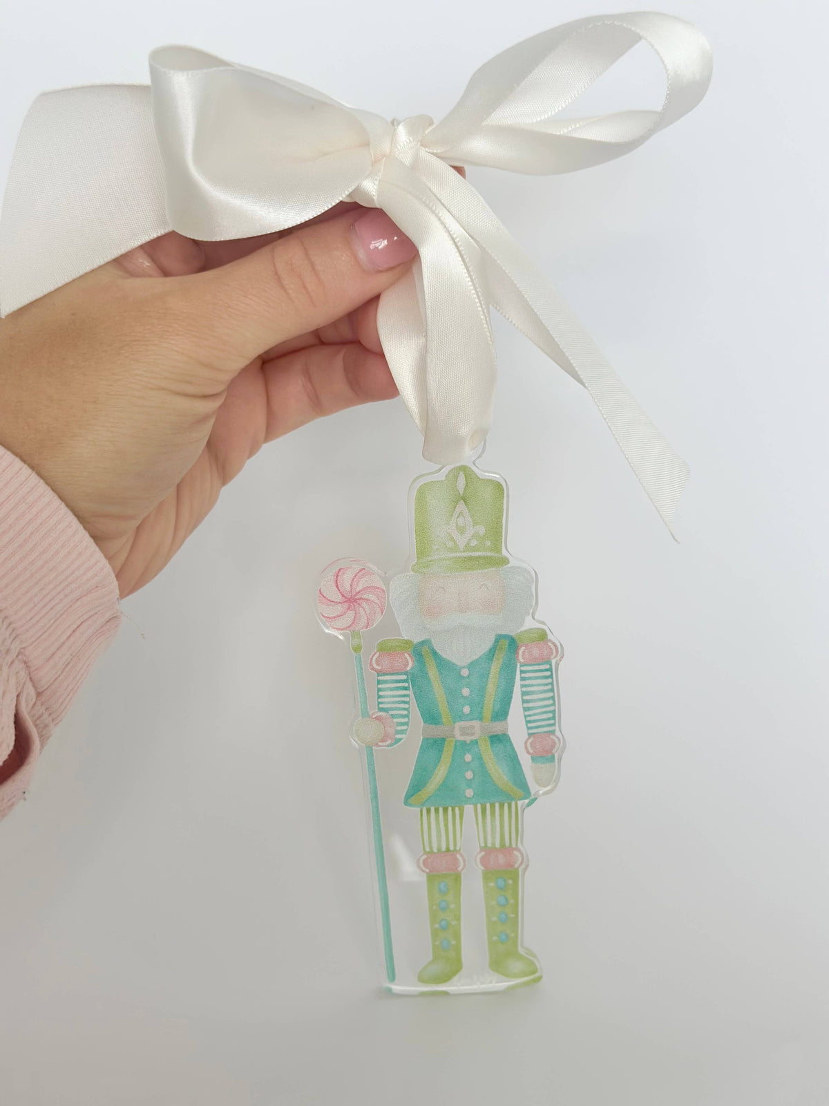 Acrylic Nutcracker -  ornament, mini, large : Ornament