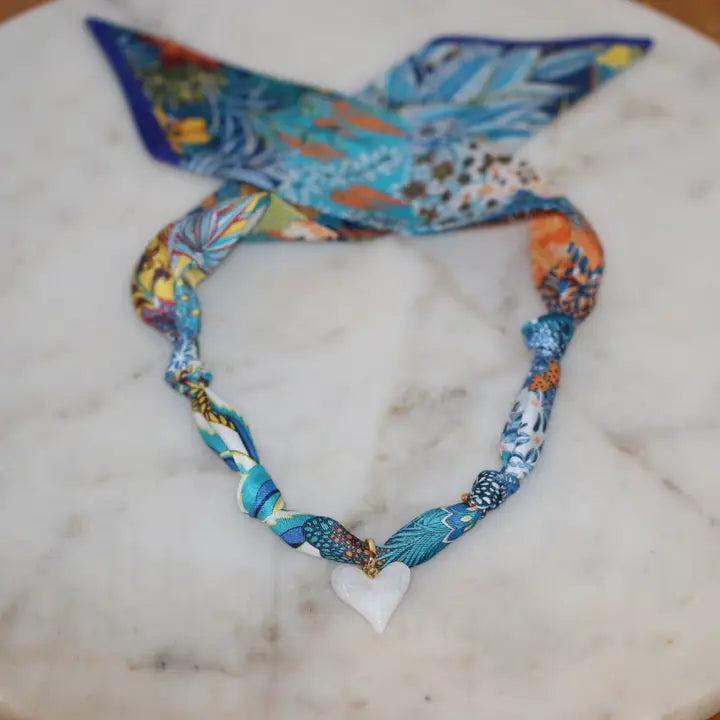 Scarf Necklace- Hallie