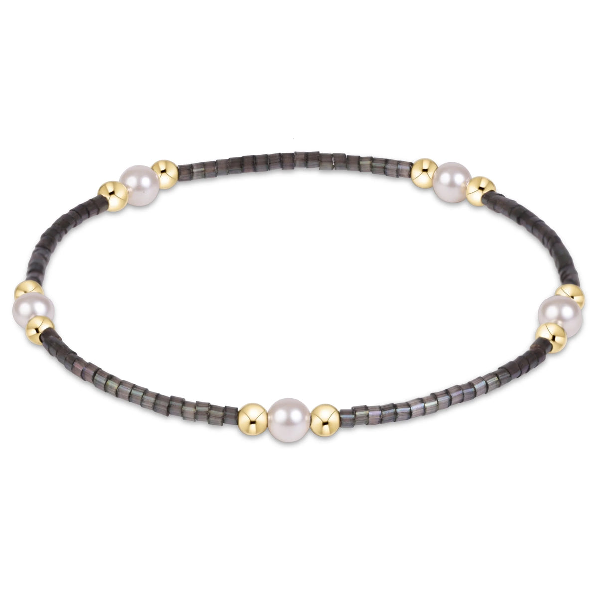 hope purpose pearl bracelet - moonlight - e.newton
