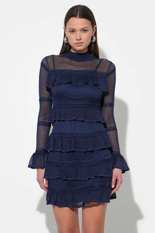 Sera Ruffled Tiered Dress