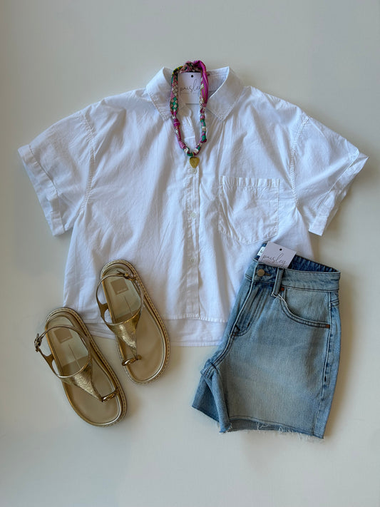 Dawson Button Front Blouse
