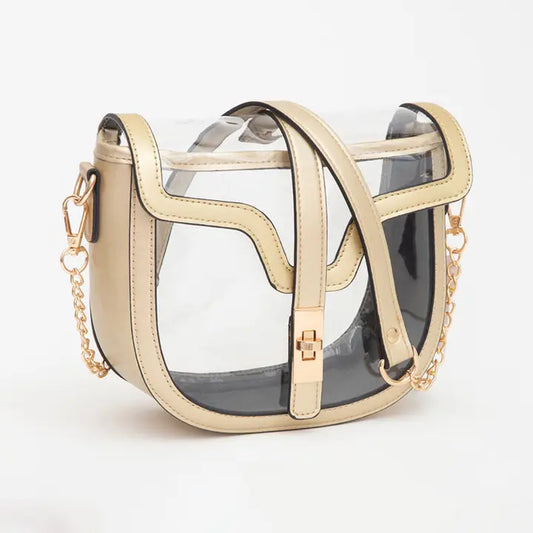Clear Saddle Bag