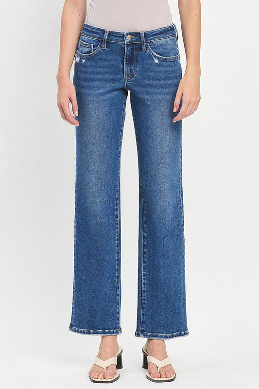 Quicker Mid Rise Straight Jean