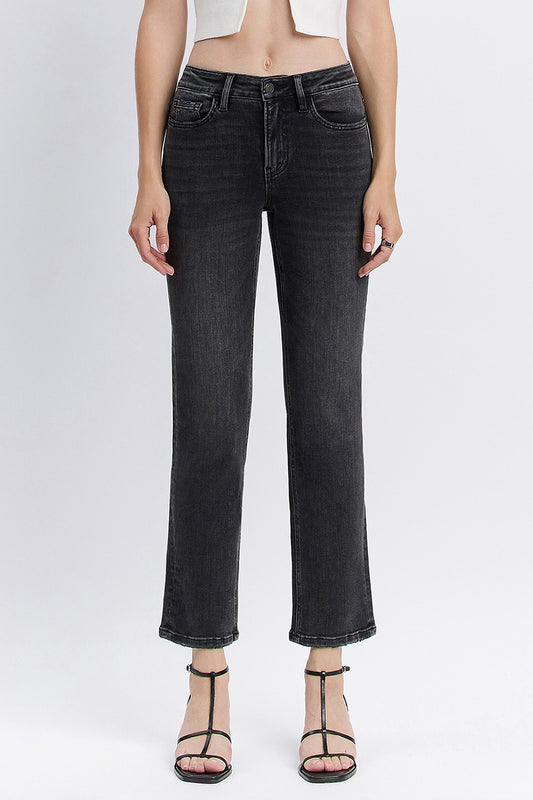 Luminary High Rise Ankle Straight Jean